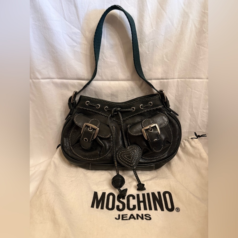 Moschino jeans shoulder bag.